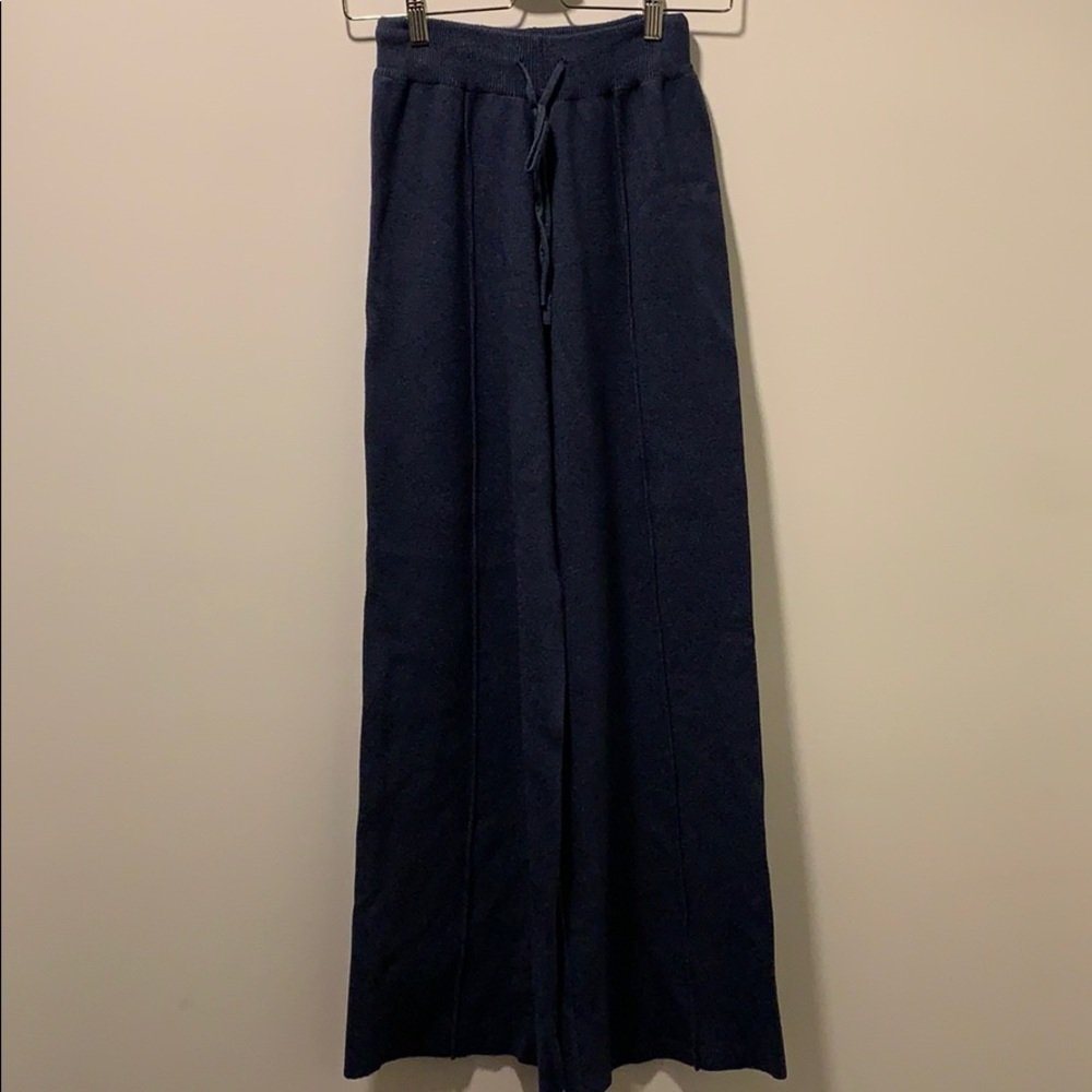 【Till 7.20】Blue Wool Blend Pant, One Size